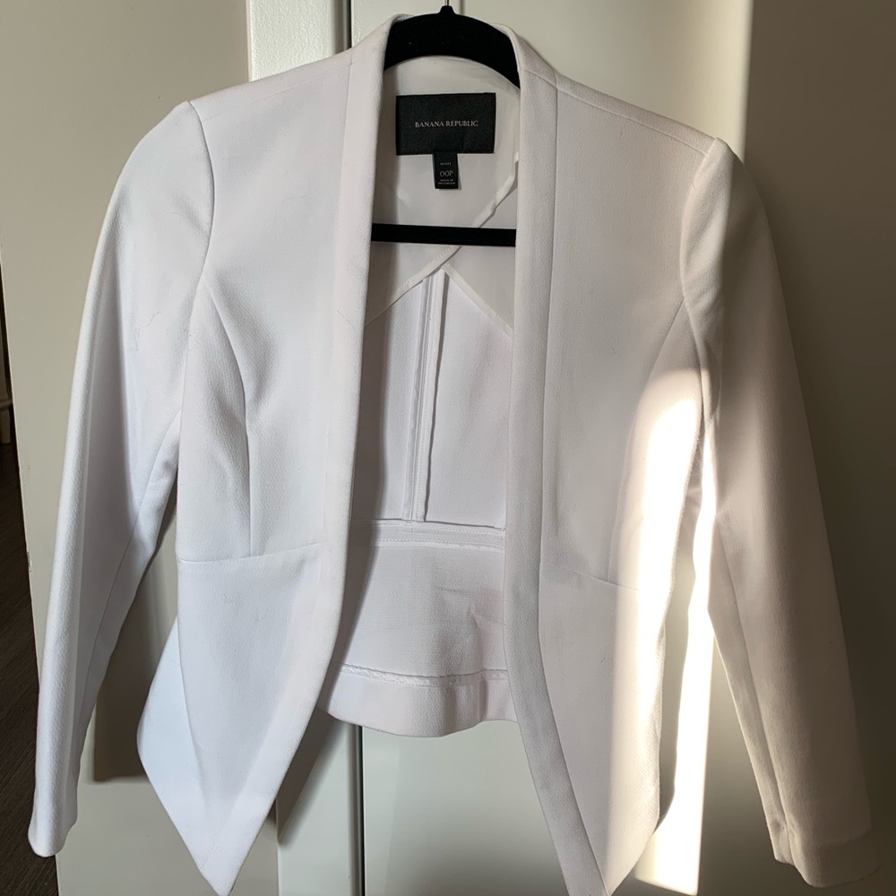Fitted Blazer Banana Republic Size 00P